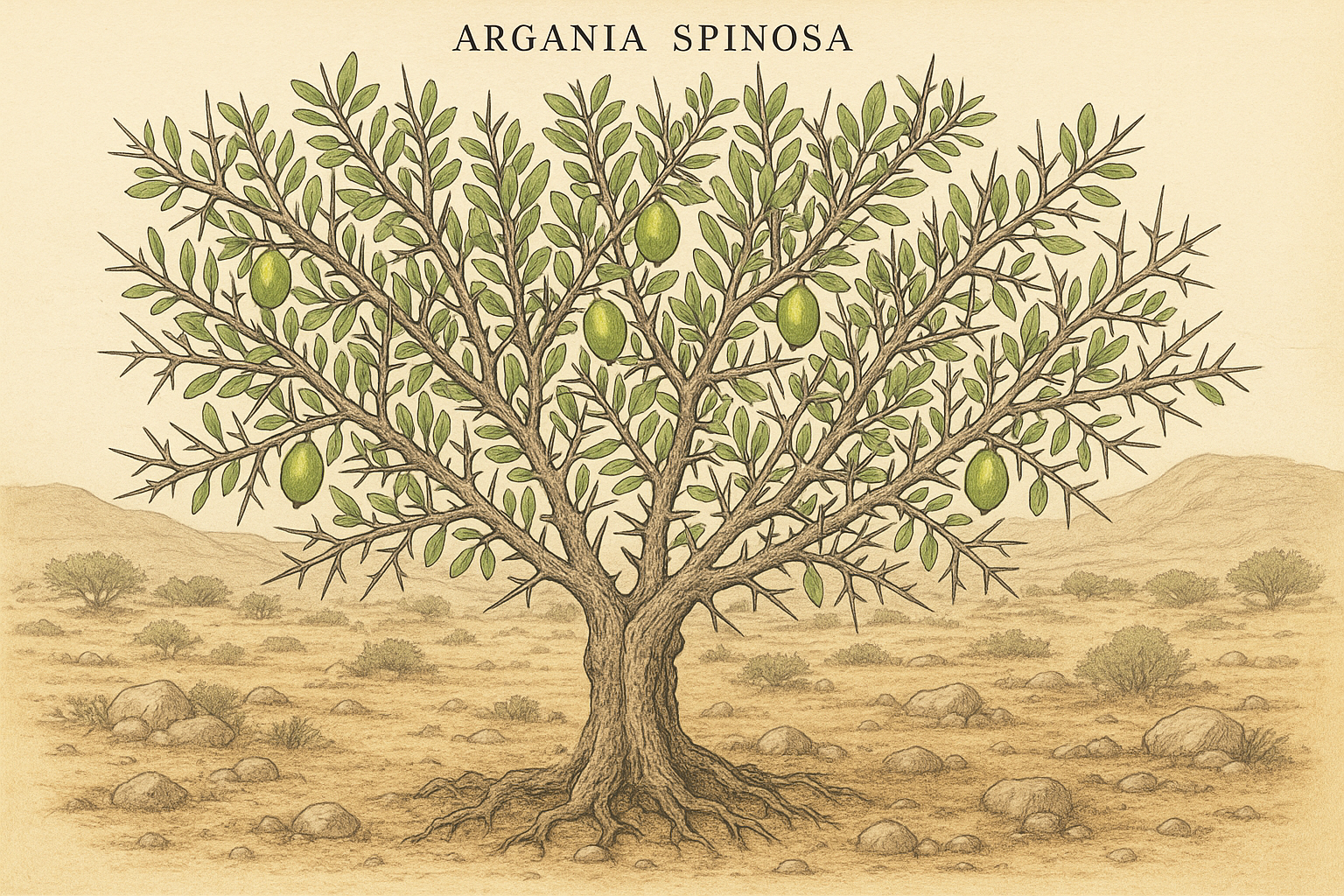 Argan plant