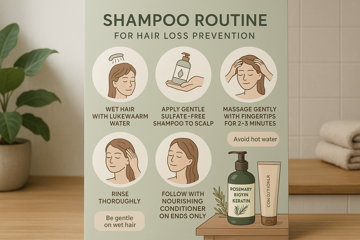 Effective Shampoo Routines for Hair Loss | Ultimate Guide